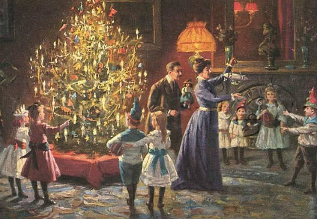 история рождественской елки